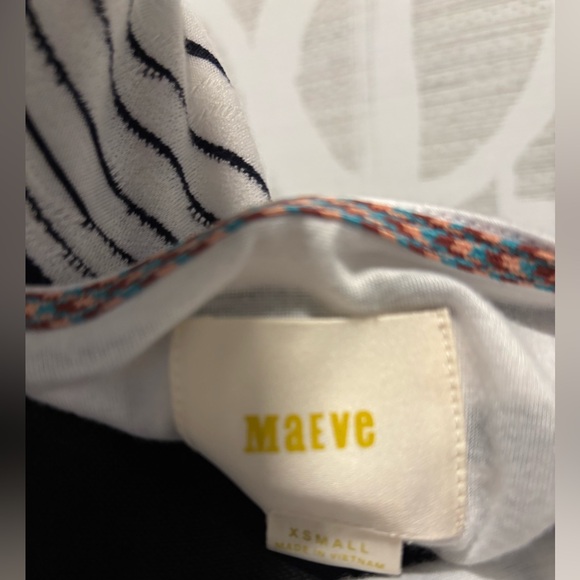 Maeve Anthropologie terry striped dress size XS - Picture 4 of 4